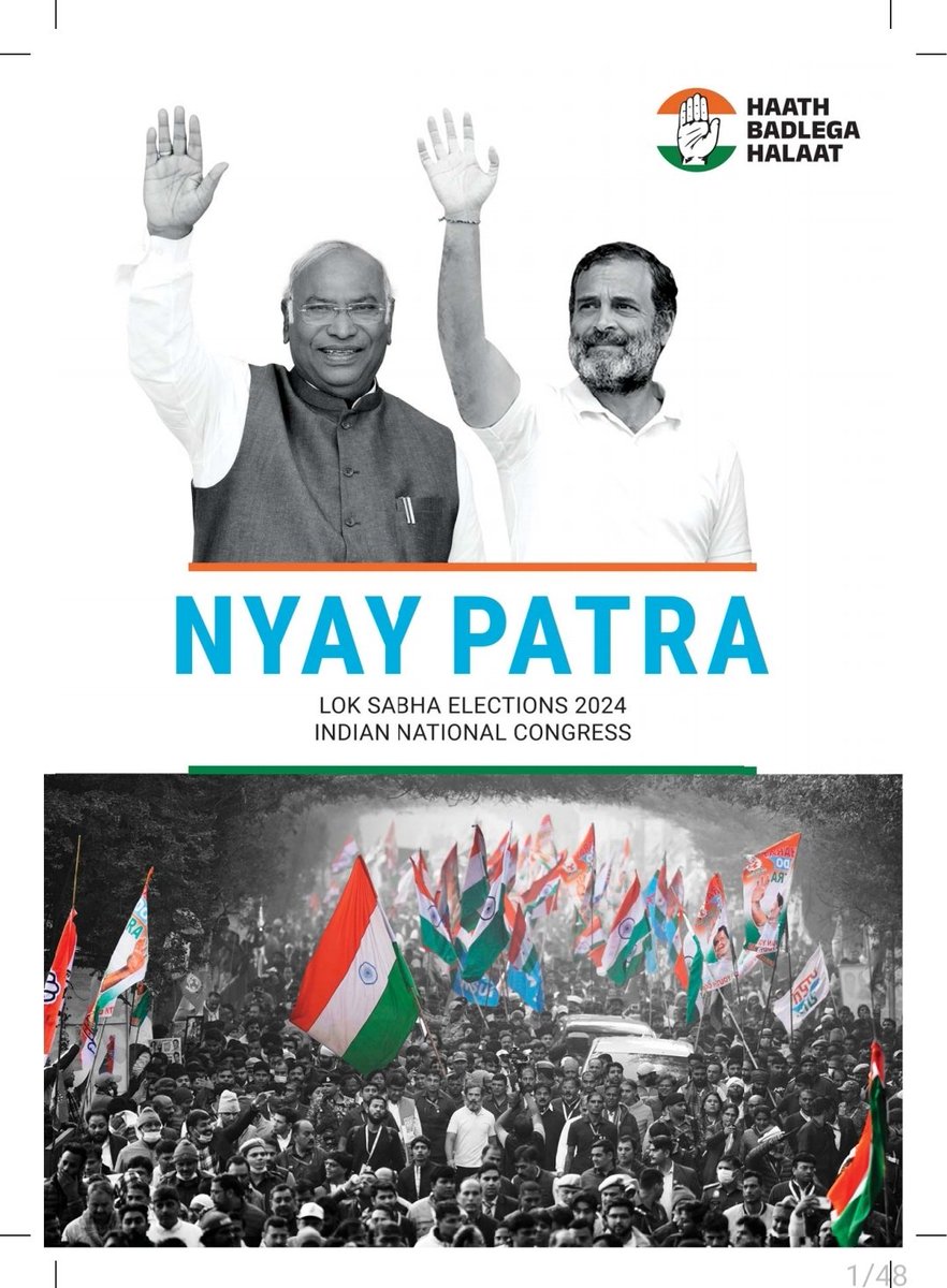saikirankannan's tweet photo. 🧵 Comparing #Congress &amp; #BJP Manifestos for 2024 Elections. 

A look at how each party plans to address key national issues. Make up your own mind on which is better and comment your thoughts!

#Elections2024 #India https://t.co/W6wXpHLulB