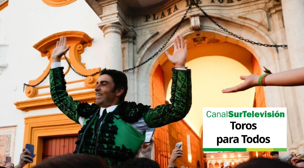 La Puerta del Príncipe en 📍 Sevilla de Miguel Ángel Perera, entre otros temas de 𝐓𝐨𝐫𝐨𝐬 𝐩𝐚𝐫𝐚 𝐓𝐨𝐝𝐨𝐬

📅 Domingo | 13:05 

📺 @tpt_tv
🗣️ @InfoMAPerera, @eromerotpt 

Más ℹ️ 👉🏼 csur.red/4Nwh50RfA5o 

📲 #TorosEnCanalSur