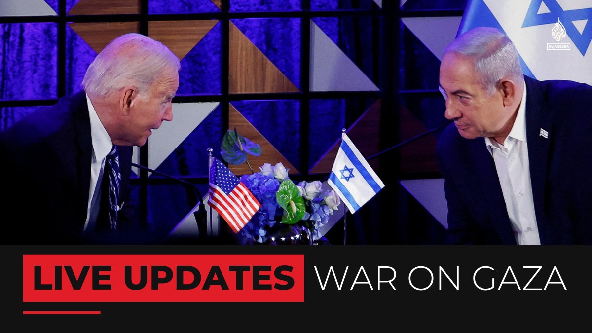 AJEnglish's tweet photo. “You got a win. Take the win.”

US President Joe Biden told Israeli PM Netanyahu during a call yesterday that the US will not support any Israeli counterattack against Iran, says senior White House official cited by Axios.  

🔴 LIVE updates: https://t.co/dtwiwA5sWj https://t.co/mQqIL4ztOX