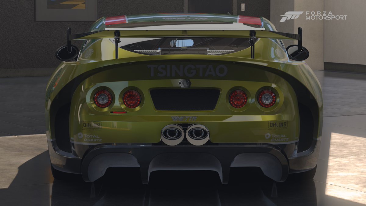@ForzaMotorsport Tsingtao Ginetta G55 GT4 paint now shared, really pleased how this turned out. Hope you like it 😉👍🏻
