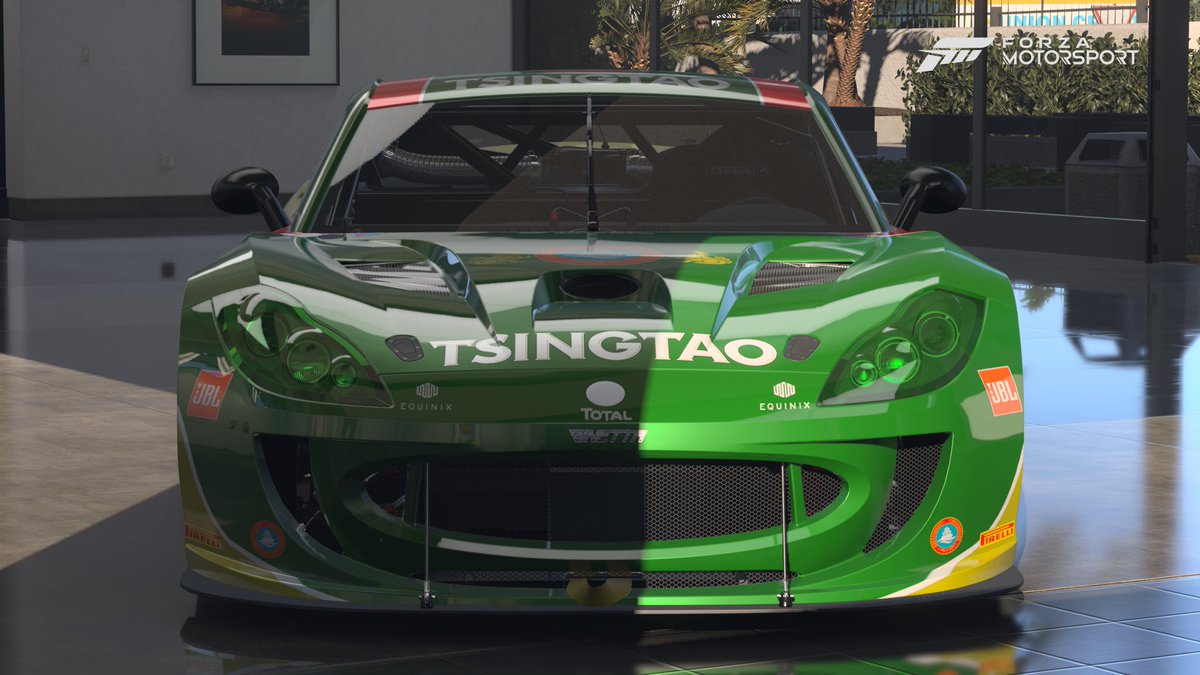 GS6855's tweet photo. @ForzaMotorsport Tsingtao Ginetta G55 GT4 paint now shared, really pleased how this turned out. Hope you like it 😉👍🏻 https://t.co/bVYcqeOE6K