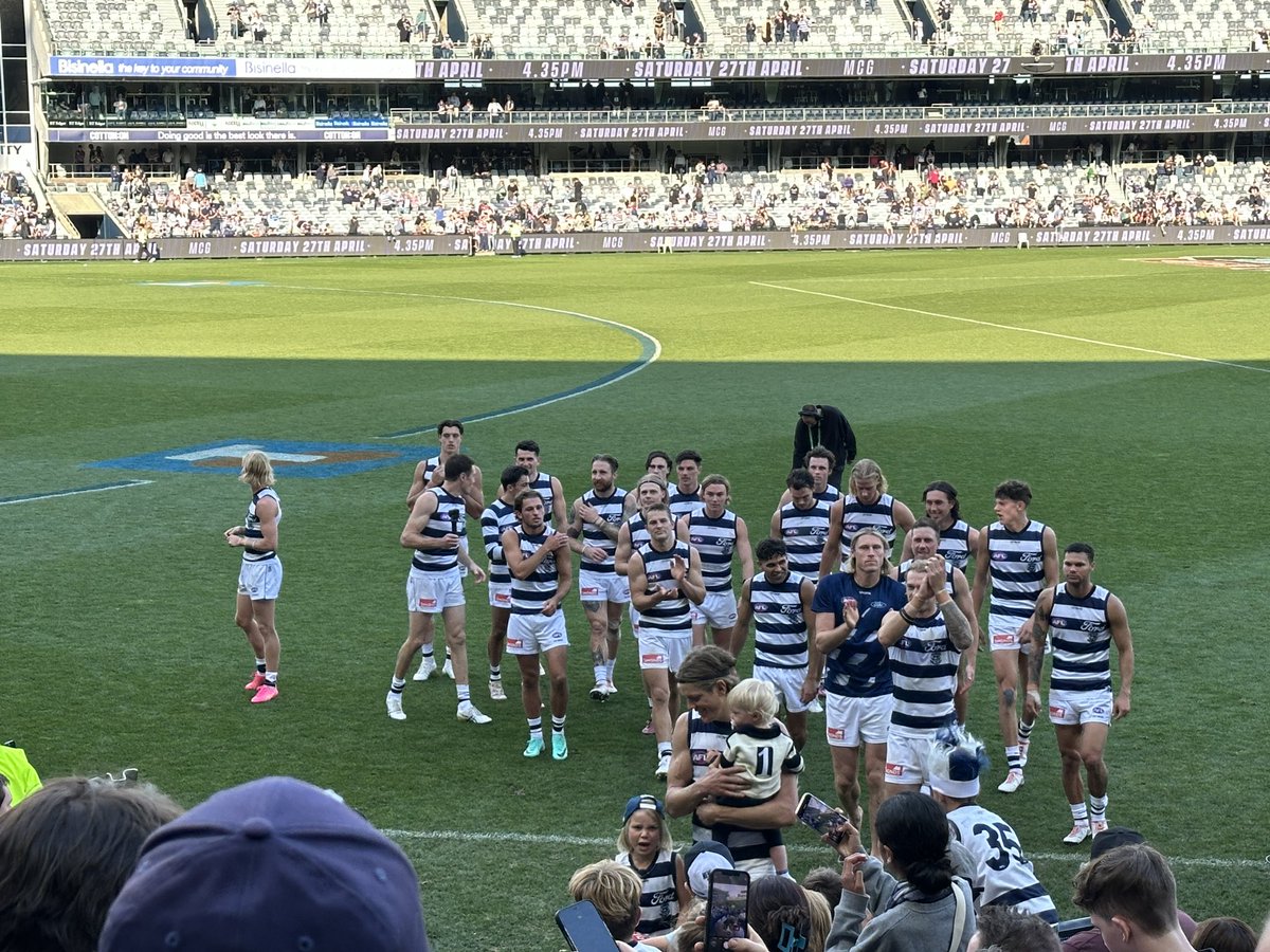 🐈‍⬛ 5 from 5. Go @GeelongCats