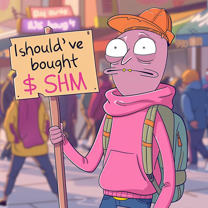 gm gm gm woahhhh Market Cap reaching that 50k milestone! jump in and bag your $SHM