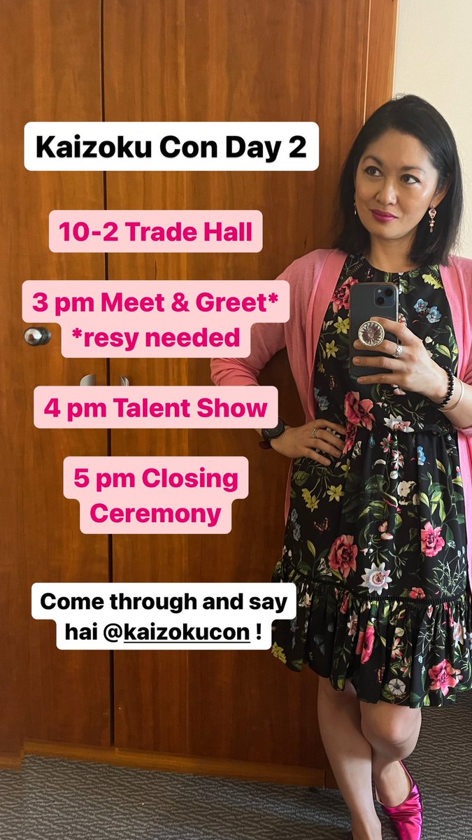 Fit check x Schedule Shorter trade hall hours today so please come thru early if you’d like an autographed print or selfie. For so many complicated reasons, cash only please.