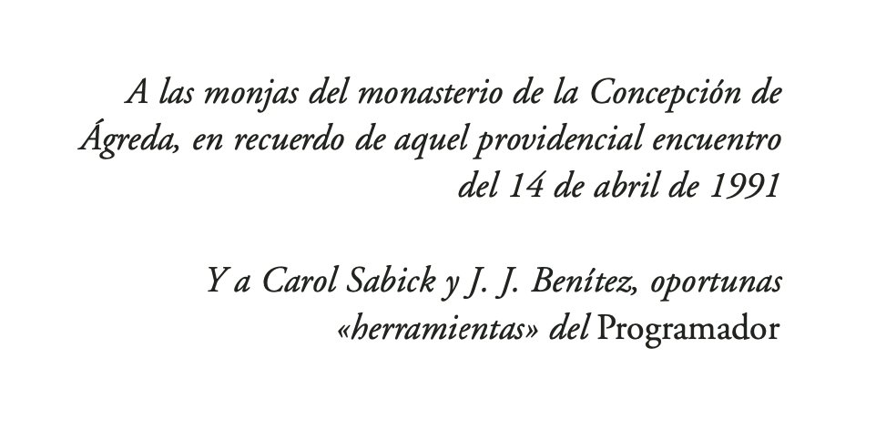 Javier__Sierra's tweet photo. 14 de abril. Una fecha inscrita en la dedicatoria de mi primera novela, #LaDamaAzul, y cuya intrahistoria puedes leer aquí: https://t.co/RLRdeRljIG https://t.co/BfU9POrxDJ