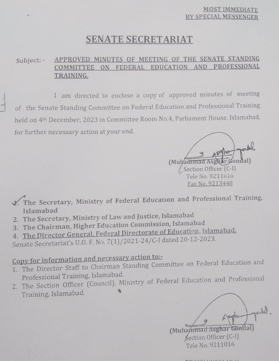 <a href="/PakPMO/">Prime Minister's Office</a> The      struggle of 54,000 students for degree attestation spans a decade,      highlighting systemic failures within our education system. It's time for      authorities to prioritize their future and provide swift solutions.
#54thousandStudentsSeekHelp
<a href="/MAhmedhec/">Dr Mukhtar Ahmed</a>