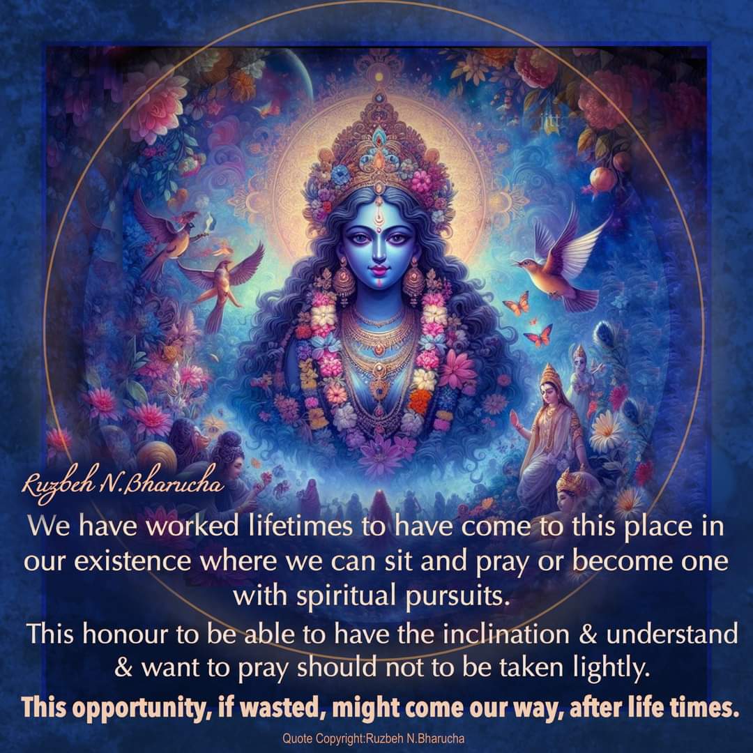 JAI MAA JAI BABA
#divinetiming #whatmattersmost #prayerispowerful #GoBeyond #SOAR #divinemother   #adishakti #goddess #shakti #maadurga #divinefeminine  #youareblessed  #Grace #devotion #bhakti #surrender #strength #wisdom   #joyous  #spiritualgrowth #RuzbehNBharucha #lifewisdom