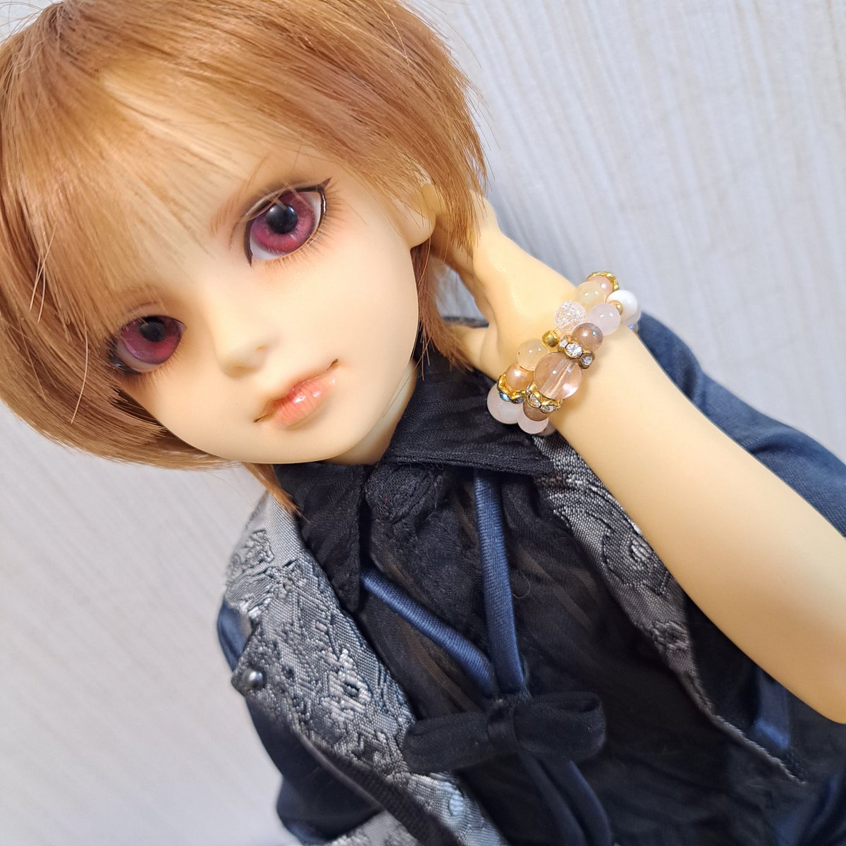nuit_circus's tweet photo. やっぱりミニ９の造形が好きだぁなぁ。
これ撮ってる間もウィッグ狙われてて、なかなか優先順位は上げてあげられない……orz https://t.co/pAR1KP0u4y