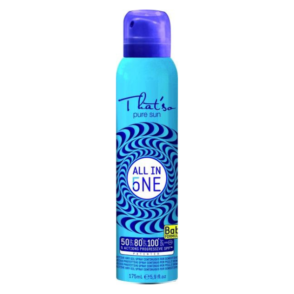 haircair's tweet photo. That's So - All in One - SPF 50/80*/100* Baby - 175ml 
All-In-One SPF 50/50+/50++ is a sunscreen with a very high protection factor indicated to prevent skin damage to people with very fair complexion... https://t.co/Jlndvr8xkB