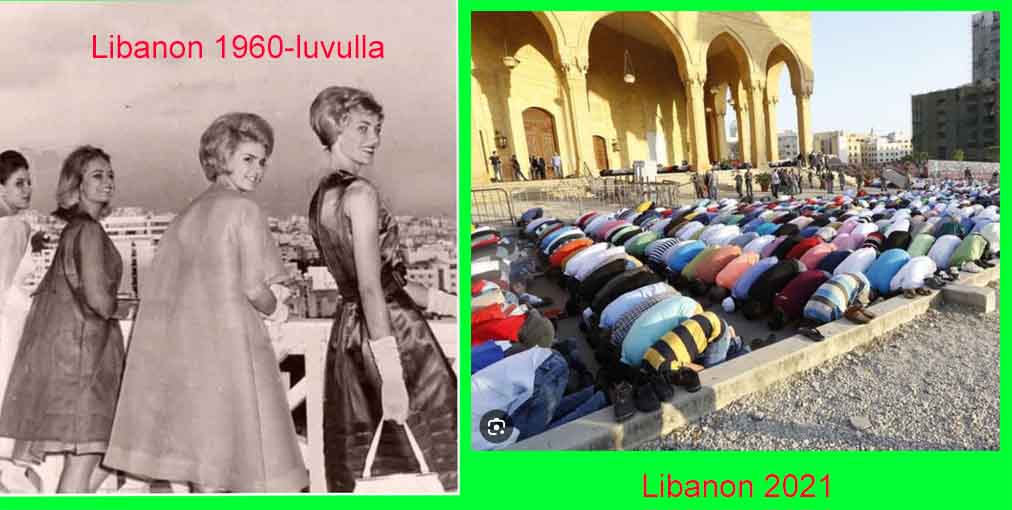 Ruotsi on muuttumassa Libanoniksi. Viimeisin esimerkki tästä oli perheenisän ampuminen lapsensa edessä. Kirjoitin Iltalehdessä 2017 Libanonin muuttumisesta kristitystä maasta muslimienemmistöiseksi helvetiksi.

Libanonilaissyntyinen Brigitte Gabriel kertoo, kuinka islam tuhosi