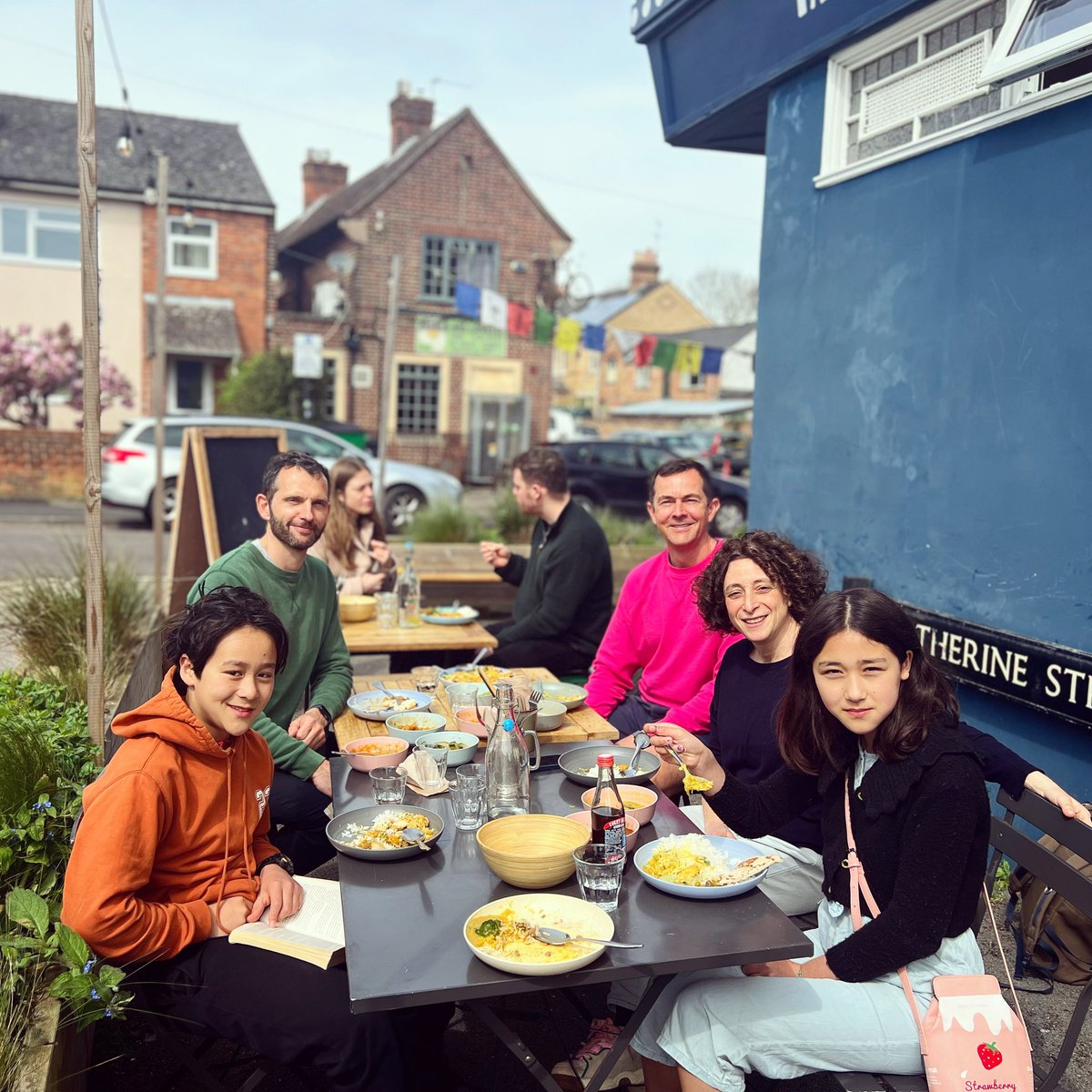 The first warm rays of summer hit the TT garden this weekend, and we dined with friends and enjoyed the experience of being customers for a change. If you’ve forgotten what our outdoor dining looks like make sure to swing round! We’re open today for lunch, dinner + more sunshine.