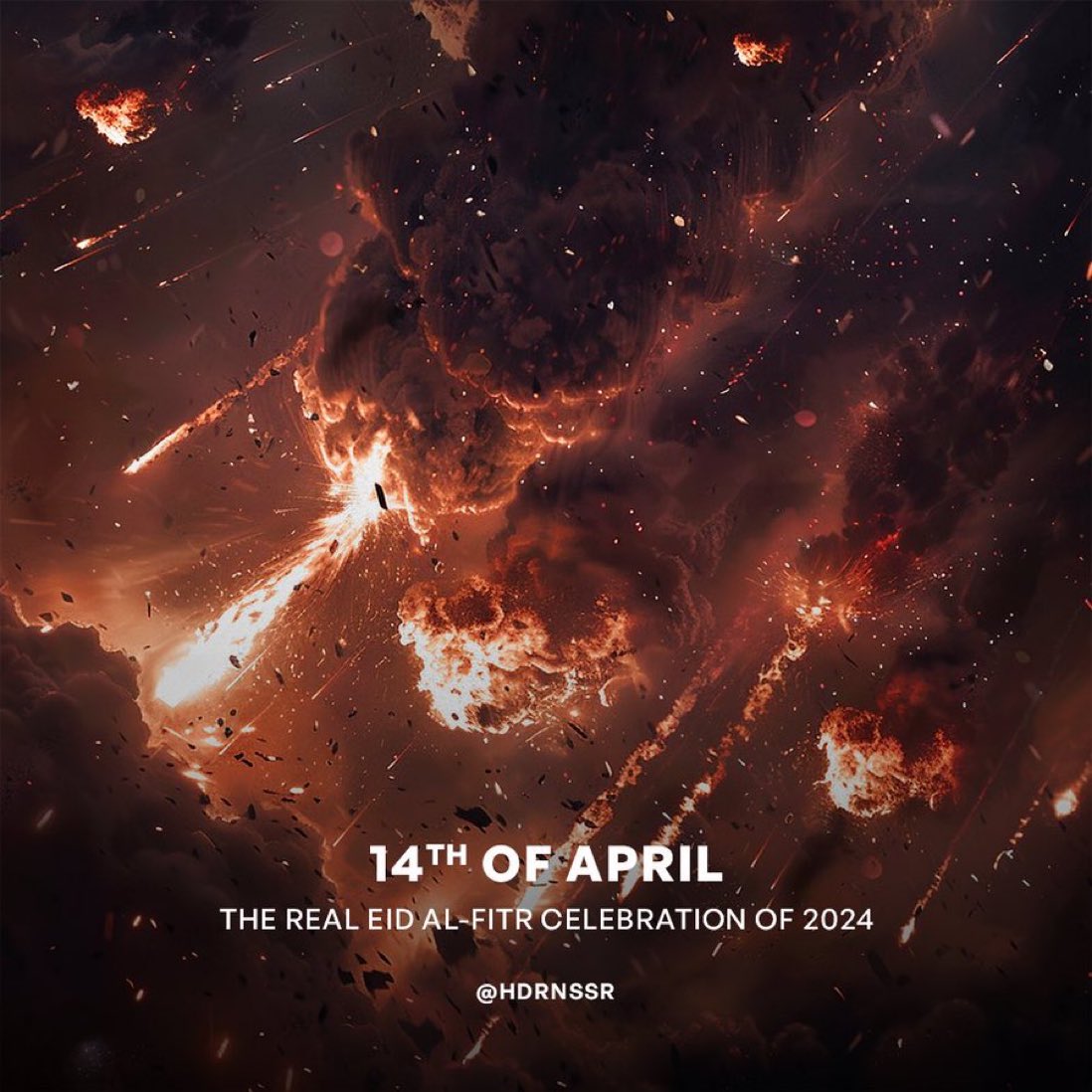 Iran literally won the 1st round of Attack. Iran deserves all the respect, love, and prayers of ummmah. Finally, one of Us gave a shut up call to Israel. #Israel #IranAttack #ایران