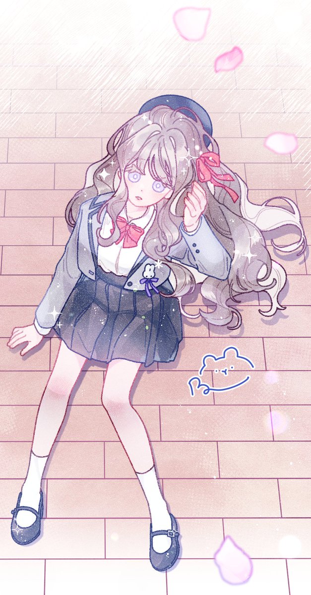 Rurung103's tweet image. #oc 봄 첫사랑 🌸✨