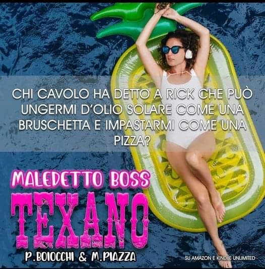 Peperoncine vi piacciono i chick-lit?
.
Il nostro Boss vi aspetta ➡️ MALEDETTO BOSS TEXANO
amzn.to/3HHXUA8
.
💋Battibecchi
😂Risate
🔥Scene VERY HOT