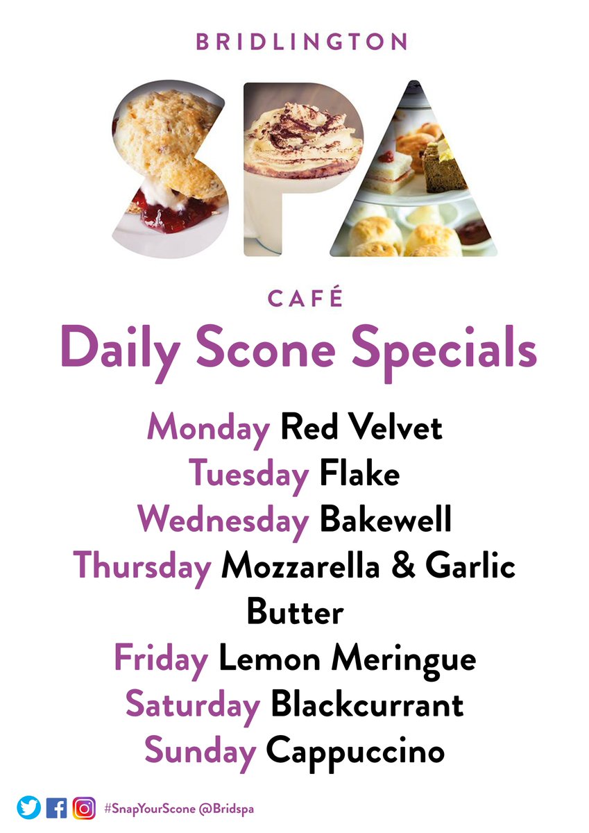 Here's our cafe specials of the week!