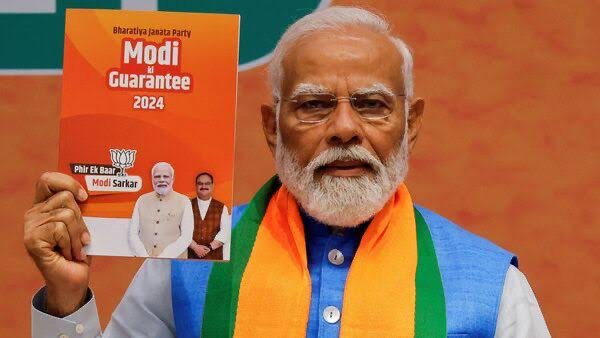 Today, @BJP4India, under the able leadership of our Hon PM Thiru @narendramodi avl, has released a phenomenal manifesto for the 2024 Parliamentary Elections, an extension of the BJP’s underlying core mantra of ‘Reform, Perform, Transform’ to realise a developed India by 2047.…