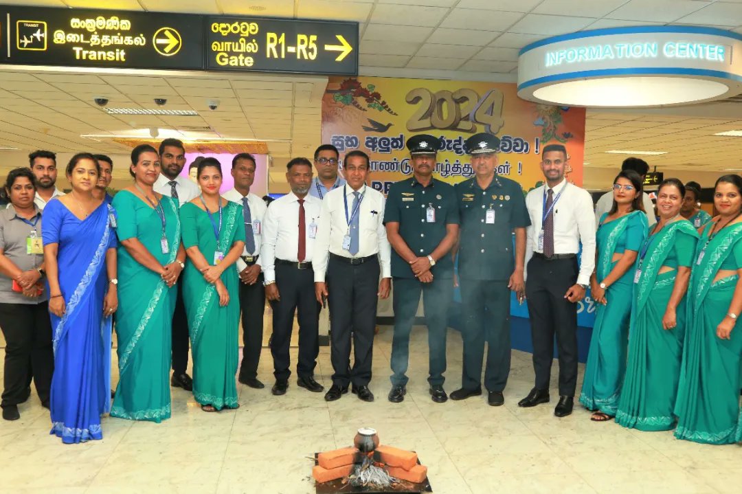 We wish you a very happy and prosperous Sinhala and Tamil New Year from all of us at BIA! Here are some captures from our Sinhala and Tamil New Year celebrations at the Bandaranaike International Airport (BIA). #BIAsrilanka #SriLankaAirports
