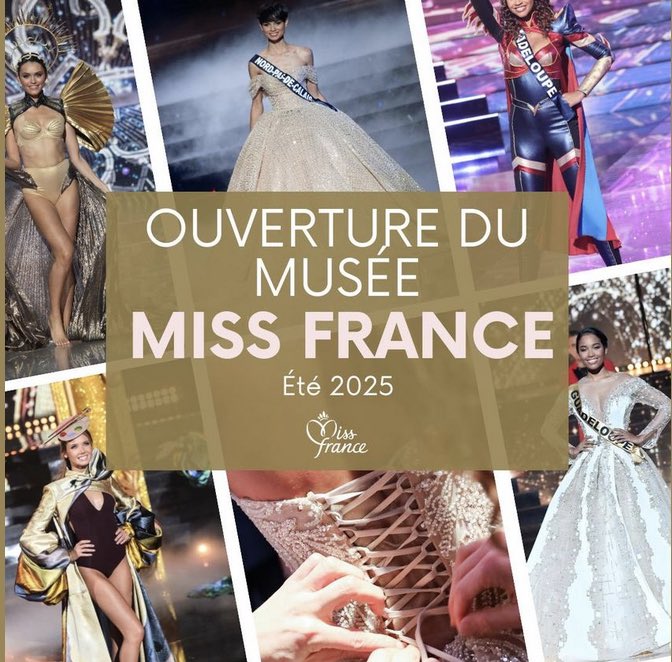 Vous aimez visiter des monuments? 🤔 

Et si un musée autour de #MissFrance devenait votre nouveau rituel avec une visite autour des tenues des candidates. 

Il s'ouvrira en 2025 dans la ville de #SaintRaphael 😉