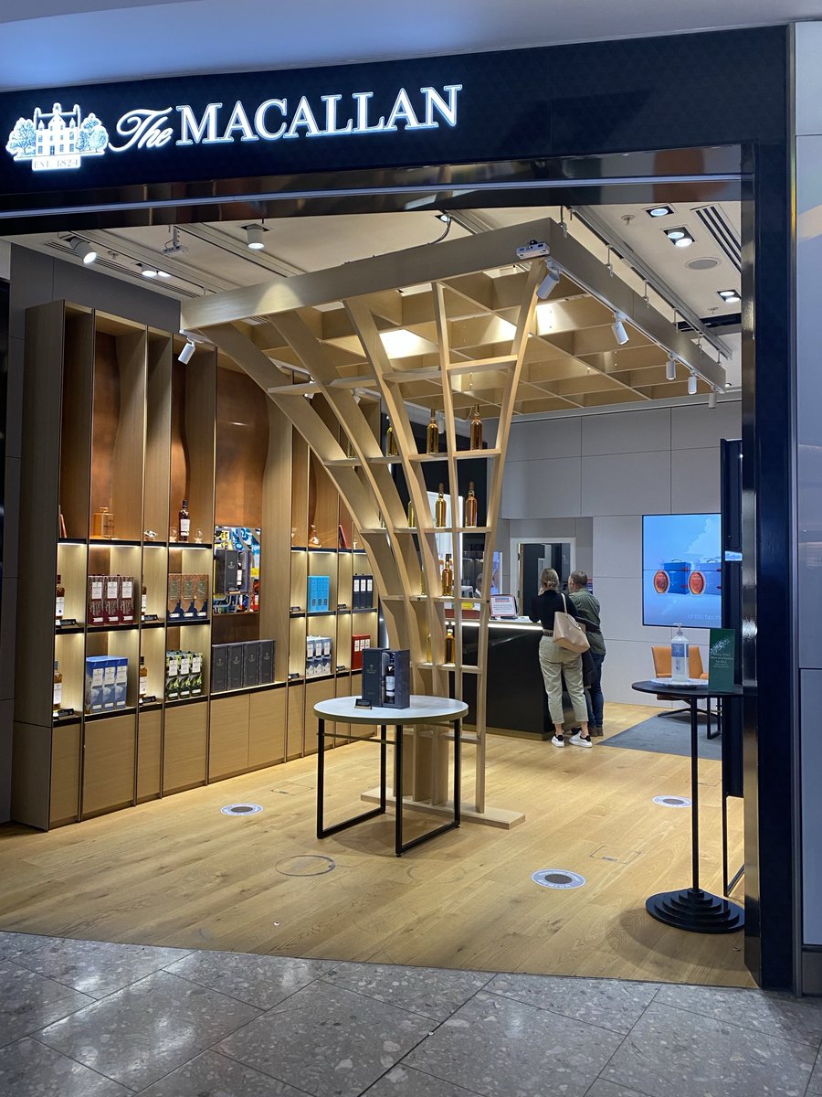 🥃 Macallan closed its store at Heathrow’s T5. Another Covid hype that has come crashing down to Earth.