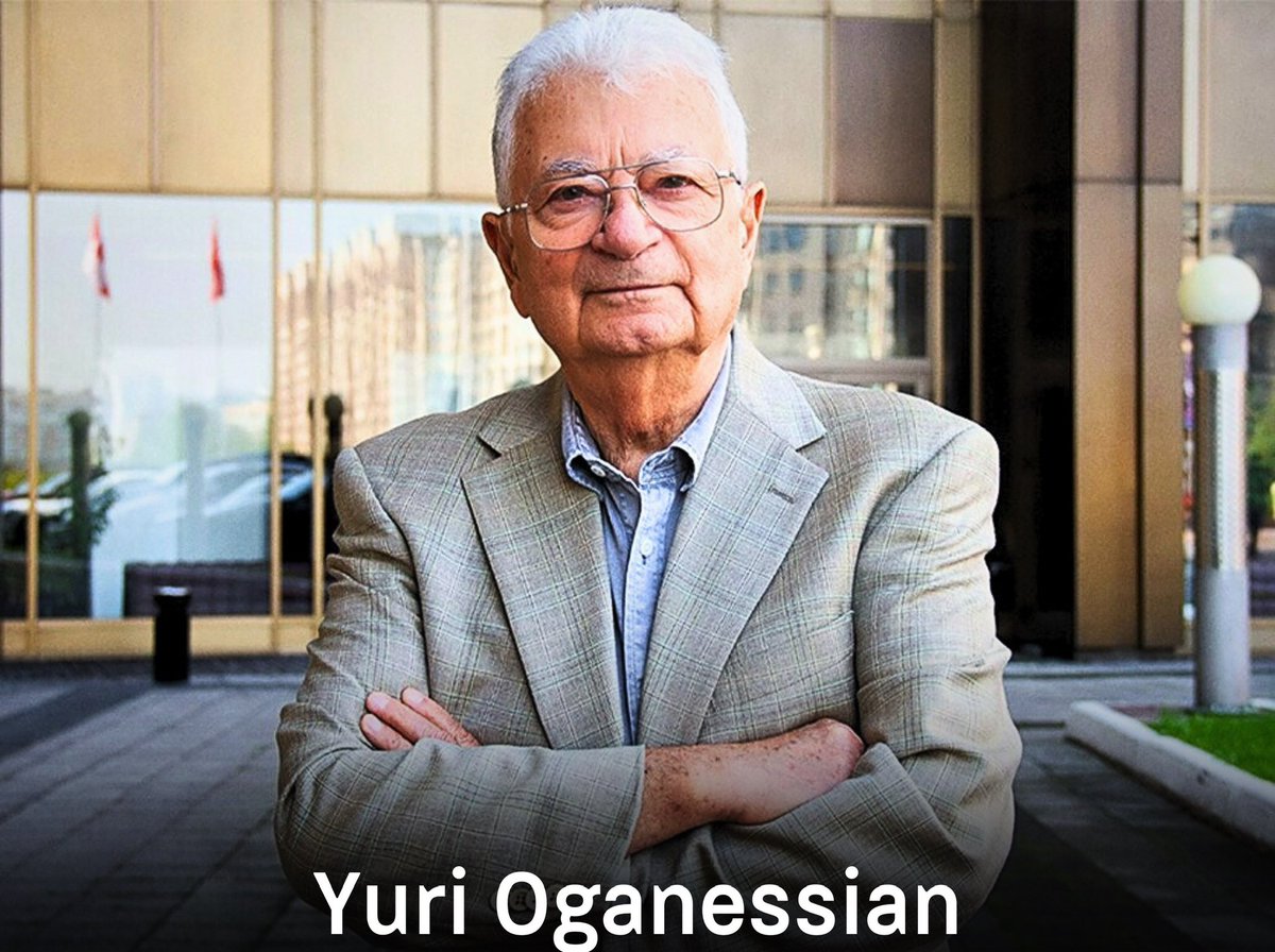 🗓️ On April 14, 1933 Soviet and Russian scientist Yuri Oganessian was born ⚛️ Scientific director of the Laboratory of Nuclear Reactions named after Georgy Flyorov at the Joint Institute for Nuclear Research (JINR) in Dubna 🎉 Happy birthday!