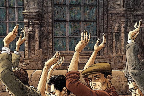 Une BD pour raconter l'histoire oubliée du massacre de Penguérec : "C'est l'Oradour-sur-Glane breton"

lire : france3-regions.francetvinfo.fr/bretagne/finis…