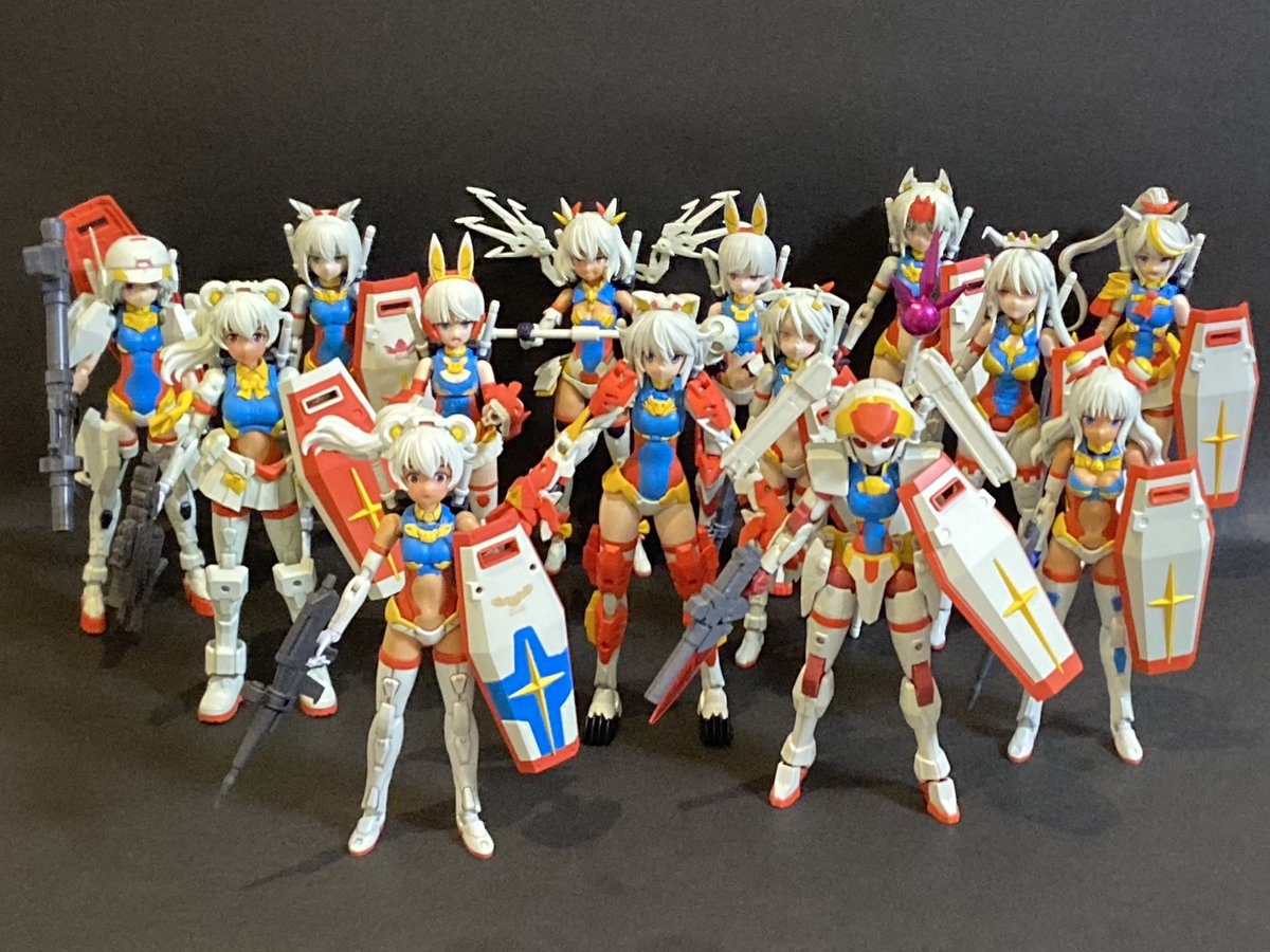 #イベカレッジ春のMS研究祭 30MSシリーズをナナハチガンダム化計画進行中^_^