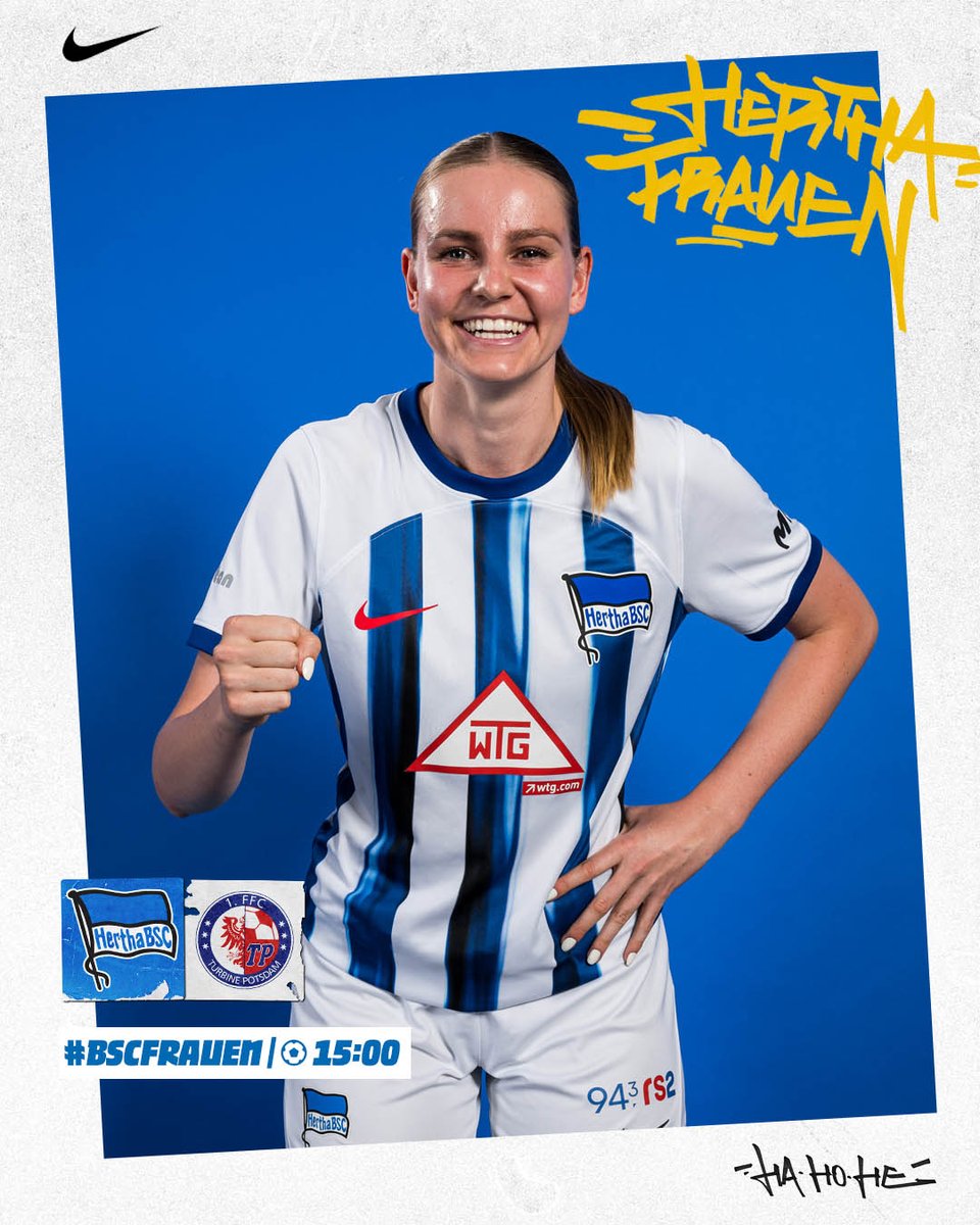 Heimsieg einfahren! ✊ 🆚 @Turbine_Potsdam ⏰ 15:00 Uhr 📍 Hueppe (Olympiagelände) #BSCPOT #BSCFrauen #HaHoHe