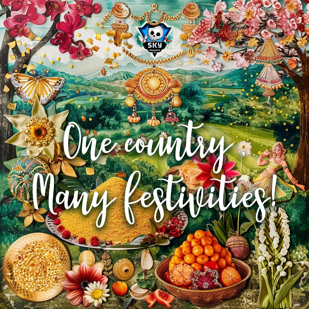 skyesportsintl's tweet image. Wishing everyone Happy Festivities! 🎉✨ Embracing the beauty of diversity as we celebrate Tamil New Year, Vishu, Bohag Bihu, Baisakhi, and more, all in one joyful day! 🌟

 #UnityInCelebration #Skyesports