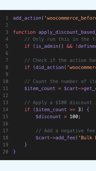 ImranWebsites's tweet image. Discovery drives Satisfaction.

Video on this new Code Snippet will be released later in the week.

#CodeSnippets #WordPress #WooCommerce #ChatGPT
