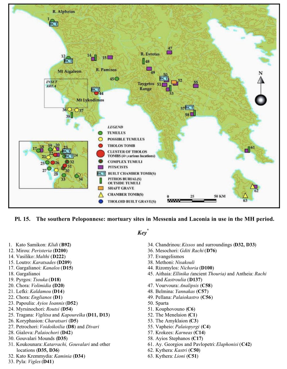 Parallels and Contrasts: Early Mycenaean Mortuary Traditions in Messenia and Lakonia. | John Bennet academia.edu/1130542/Parall…