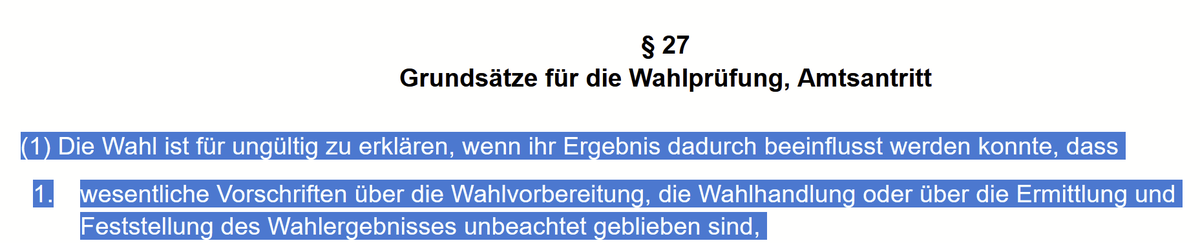 Es ist eine besondere Ironie der Geschichte, dass die Wahl des AfD-Bürgermeisters Weigand in Großschirma u.a. daran scheitert, dass der Bewerber Amt und Kandidatur unzulässig vermischt hatte. Die AfD hatte nämlich genau diesen Vorwurf in den letzten Jahren als sog.