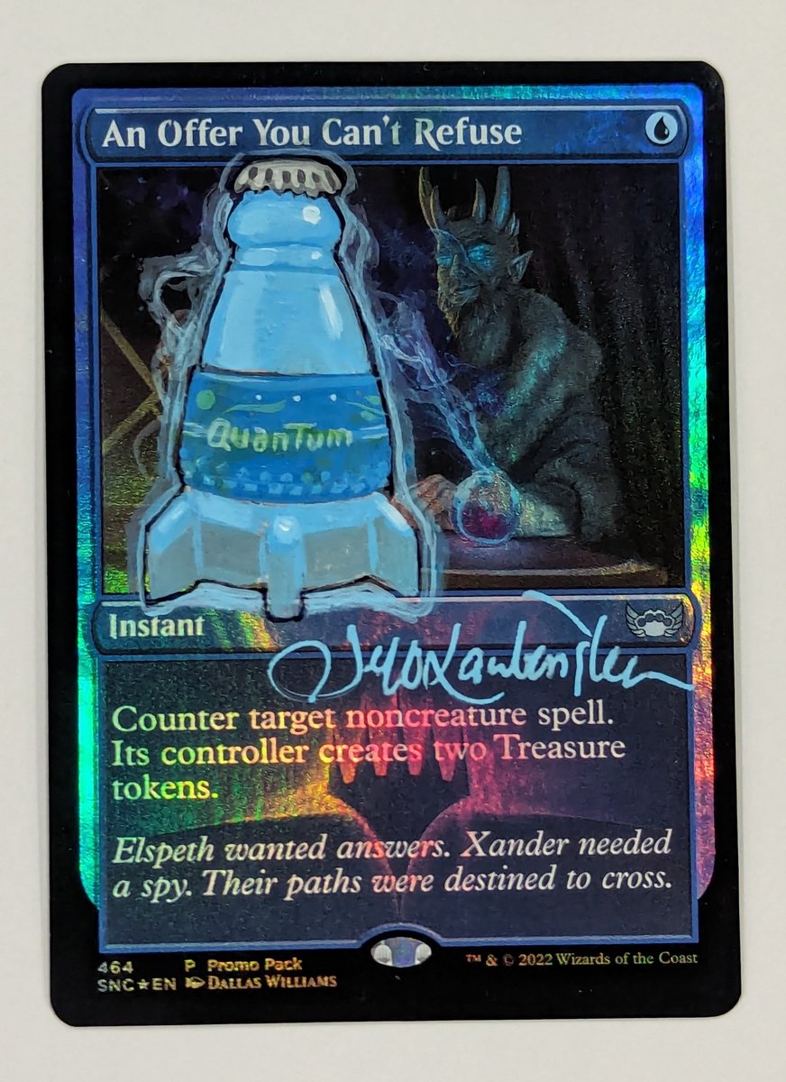 IllustratorJeff's tweet photo. Here are a few new #mtg card alters from #SCGAtlanta. It's been fun being back in Georgia. I wonder what sort of images will turn up today. #mtgAlters #MtgCustomTokens #StrangerThings #mtgFallout https://t.co/YaEr8UbVSc