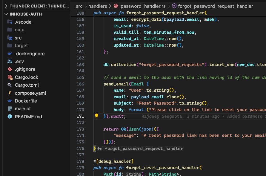 Building an open-source in-house authentication system using Rust🦀, Axum, mongo, SMTP, Redis, and more.

Will make the repo open source soon after we are done with the first build. 

More updates on this coming up 🚀