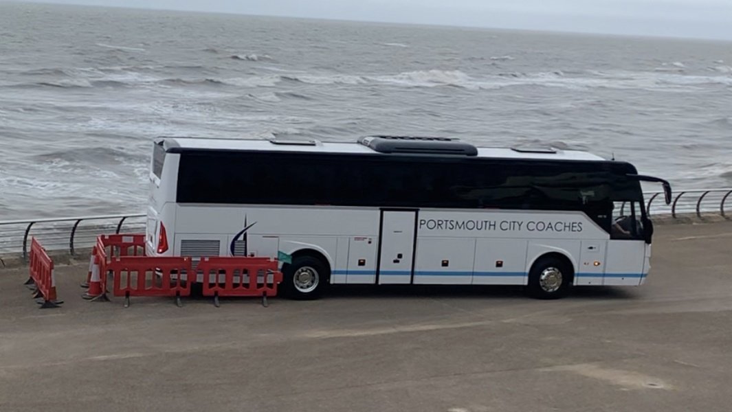 ExcelsiorCoach's tweet photo. Congratulations to @ExcelsiorCoach driver #TimW who has reached the final of the Coach Driver of the Year 2024.
Tim is one of 12 drivers competing in the final round today in Blackpool.
All the best Tim ๐ here he is completing a drive and reversing manoeuvre.
#coachoftheyear https://t.co/WhrNSFTjY3