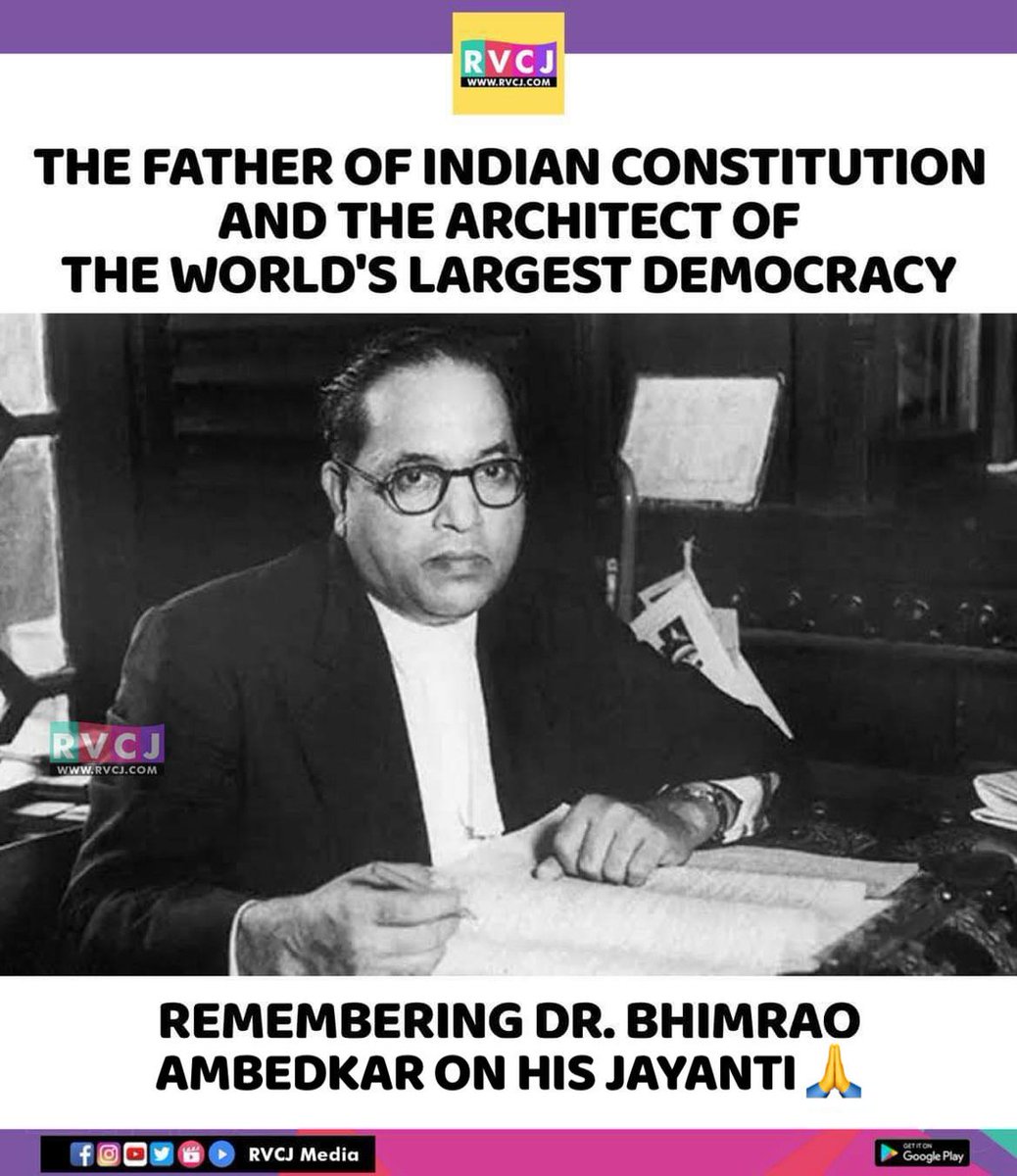 PrashantKmr5's tweet photo. #AmbedkarJayanti
#JaiBhim https://t.co/oPeMoyEobo