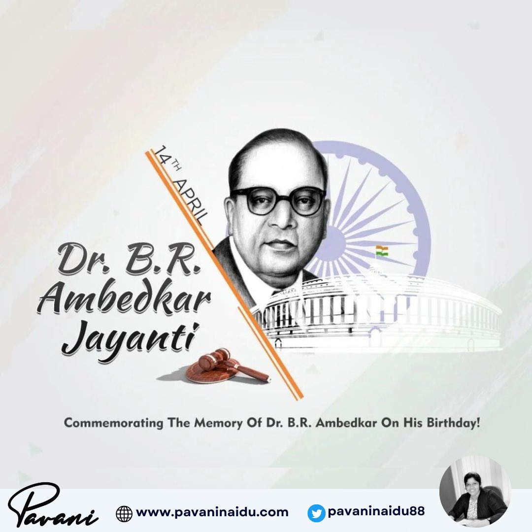 Join us in celebrating the legacy of Bhimrao Ramji Ambedkar on his Jayanti! Let's honor his tireless efforts towards social justice and equality. #AmbedkarJayanti #SocialJustice #EqualityForAll #joinswadeshi #swalambibharatabhiyan🌟 @SwadeshiSamvad