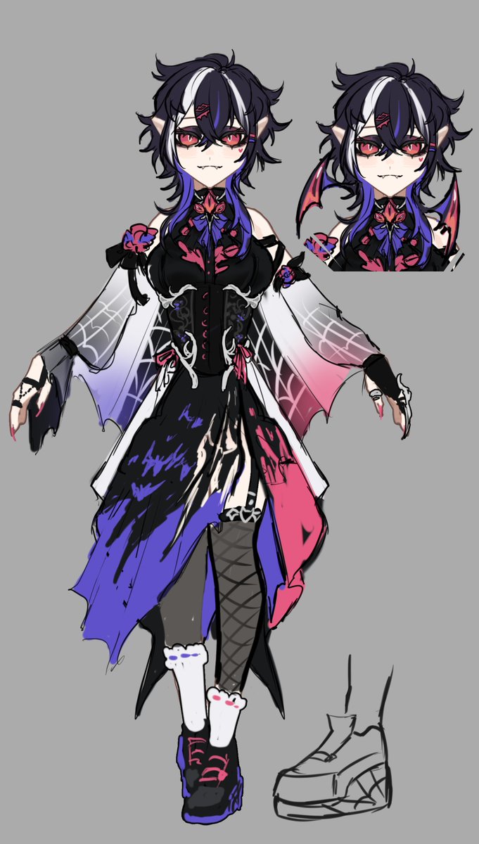 Dogg0Red's tweet photo. [ADOPT!]     "Imperatriz Vampy  Adormecida"🕸️🦇  

  R$ 200              

- Pagamento por pix;           
Venha na Dm caso tenha interesse! 
    
🩷 + RT = eu felizz yaaay https://t.co/BDbzd7Q07y