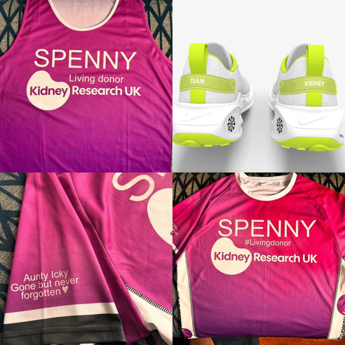 1 week to go till the big day & my kits already 💜 still need donations so if you want to show me some support the click 🔗 2024tcslondonmarathon.enthuse.com/pf/spencer-moss
@Kidney_Research 
@LondonMarathon 
#Teamkidney
#purplearmy