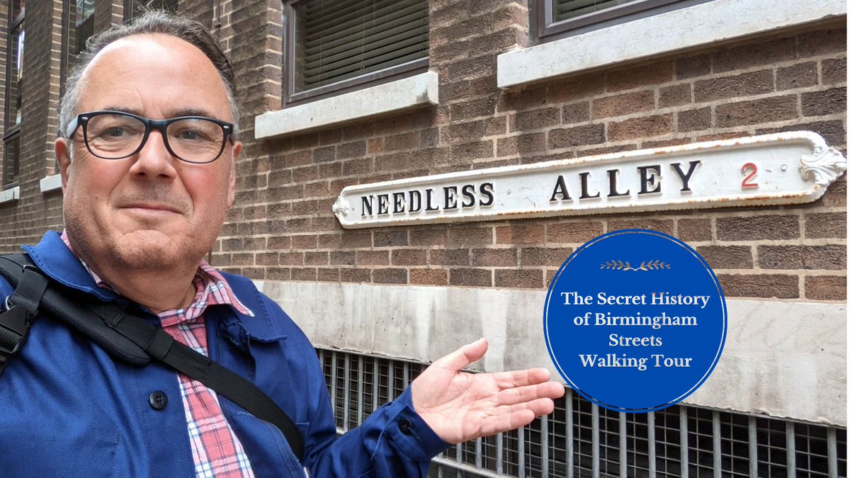 Gearing up for today's Secret History of Birmingham Street Names walking tour! We'll be exploring traces of steel mills, a scenic dale, the old workhouse, and maybe even spots linked to rabbit farming all in Birmingham city centre.
#Tour #WalkingTour #Birmingham #History