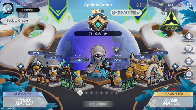 aanmaged's tweet photo. In Enter the Dungeon: Apeiron, every victory is a symphony of cosmic might. Will you ascend to celestial glory or be lost amidst the cosmic void? #CelestialSymphony #Apeiron https://t.co/to2EfU4I7C