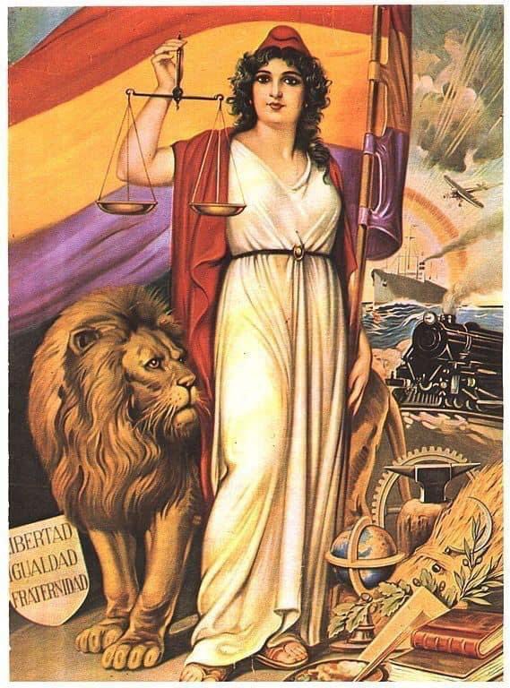 #14deAbril 
❤️💛💜
“Era un hermoso día de sol. Con las primeras hojas de los chopos y las últimas flores de los almendros llegaba, al fin, la segunda y gloriosa #RepúblicaEspañola 

Antonio Machado.