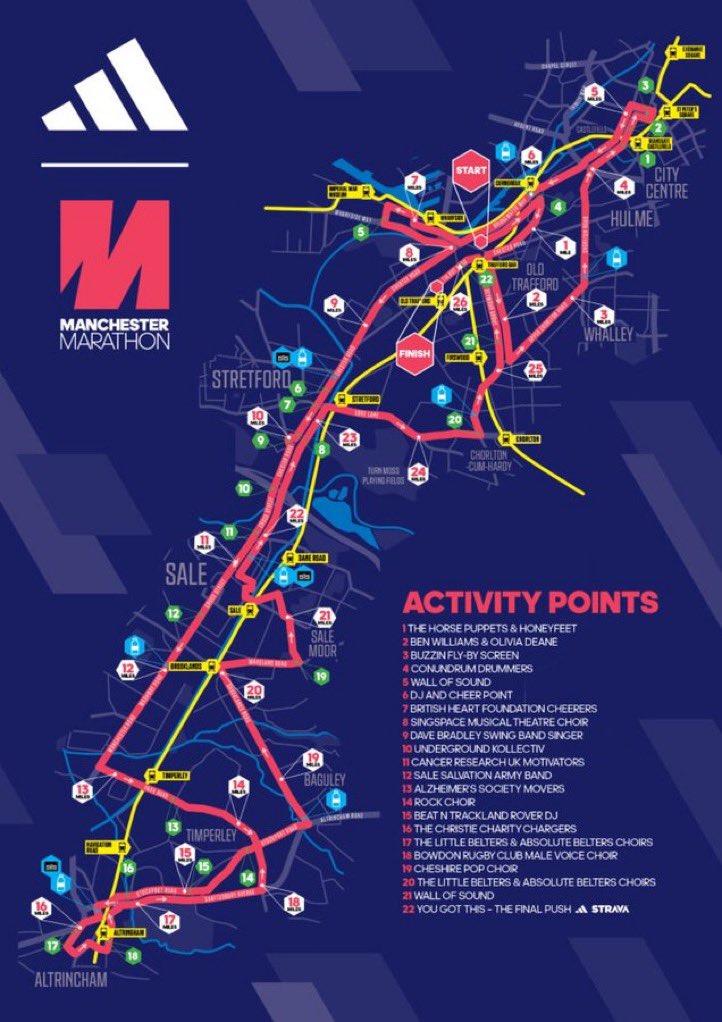 yourpartington's tweet photo. The Manchester Marathon takes place today.

Be aware of road closures across Trafford. https://t.co/KCbGZ69onH