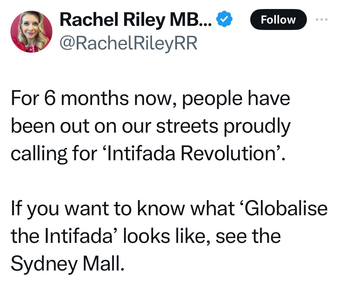 benphillips76's tweet photo. 1. In Sydney, a mother &amp; child were stabbed by a mentally ill white man, Joel Cauchi

2. When a brave security guard, Faraz Tahir, a Muslim refugee, stepped in to save them, Cauchi killed him

3. Top British media figures blamed the deaths on Muslims

4. Their tweets are still up https://t.co/t6zbCGraVf