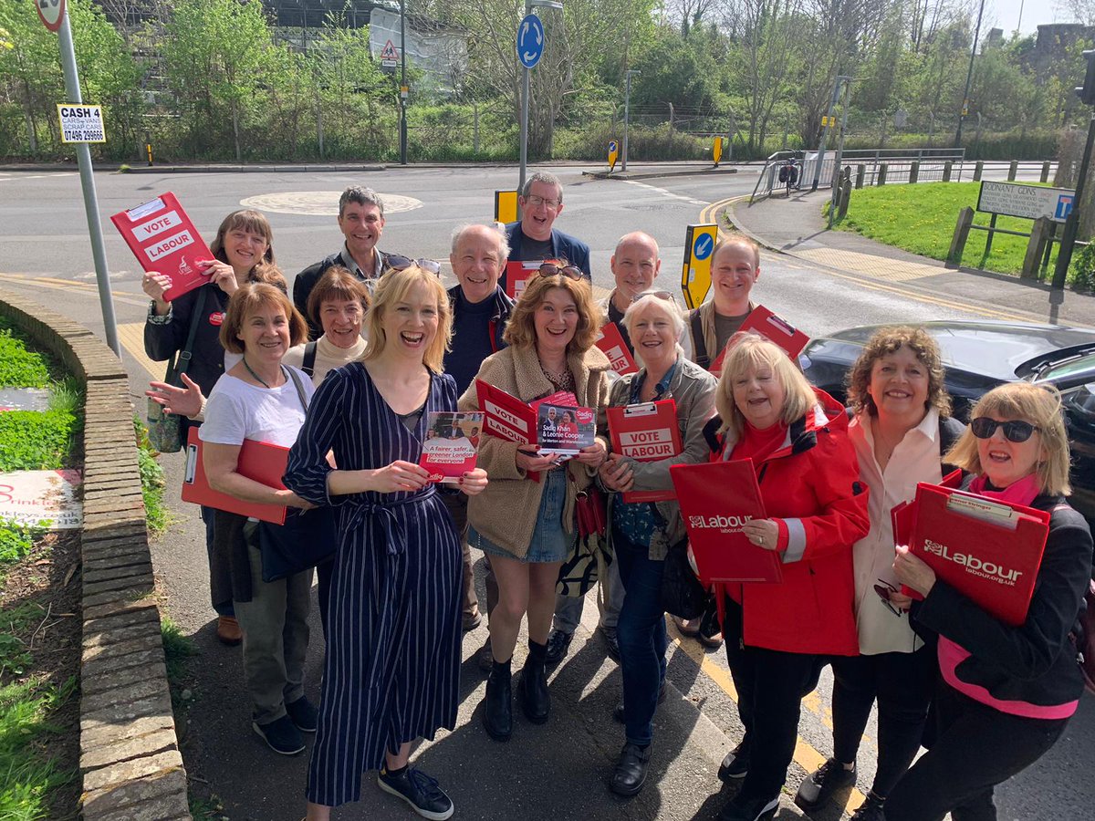 These are just some of the people who've been out with us this week, speaking to residents across Raynes Park, Hillside and Village. Drop me a line if you want to get involved in helping get Sadiq Khan then me elected! Hello@eleanorstringer.uk