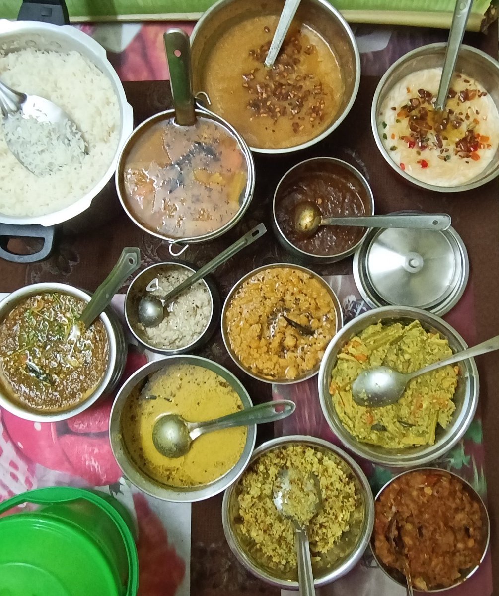 #Vishu special lunch prepared by my favourite chef 👩‍🍳 @___Achu__ 🖤
#VishuCelebration #vishu2024