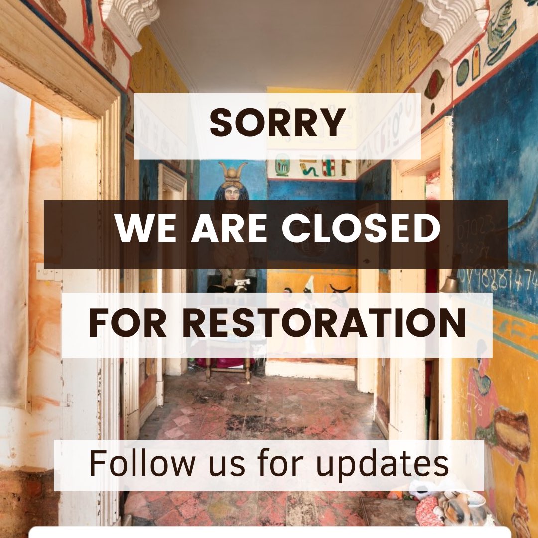 We’re currently closed to visitors while we carry out crucial restoration work. Follow us for updates or become a member at ronsplace.co.uk/support-us