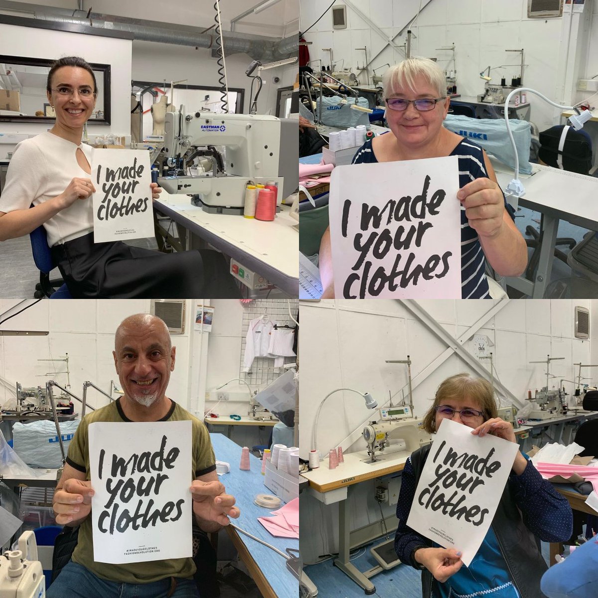 We believe in full transparency and honesty so take a look at the wonderful people that create our amazing garments in the @fashionCapitaluk factory, located in north London. ❤️     Find out more here: bellesoflondon.com/behind-the-sea…  #ethicalfactory #ethicalfashion #londonmanufactures