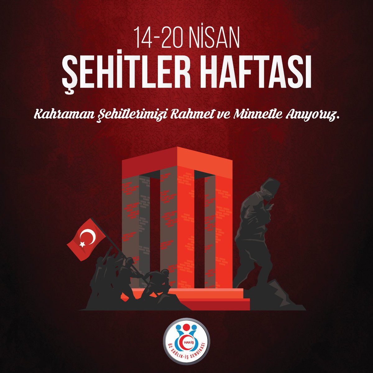 #ŞehitlerHaftası'nda bu toprakları vatan yapan, vatanımızın bağımsızlığı ve bölünmez bütünlüğü için şehadete yürüyen aziz şehitlerimizi rahmet ve minnetle anıyorum.