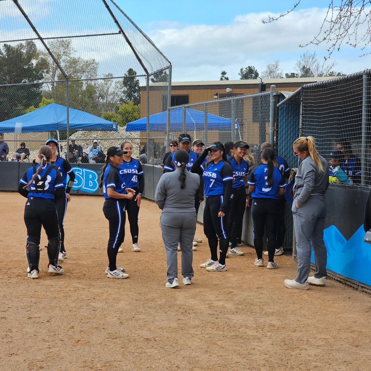 #PlayBall: This weekend, I was all too honored to join our @CSUSBNews Softball Team, who is ranked No.1 in the conference & fourth in the region to throw out the first pitch! #Thanks, let's play ball! #RelationalPolicing