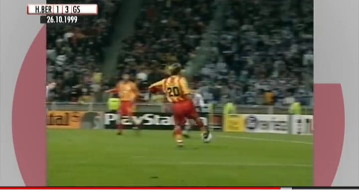 İyi yayınlar. Tugay Kerimoğlu 1999-00 sezonunda Galatasaray da Avrupa Kupalarında 20 numara giymisti. Herta Berline artığı gol. <a href="/trtspor/">TRT Spor</a> <a href="/veliyigit/">Veli Yigit</a> #avrupastüdyosu